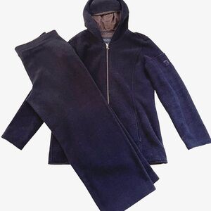 MONDI Navy Blue Sport Weekender Jacket Pants Pantsuit Suit Set size 42 44